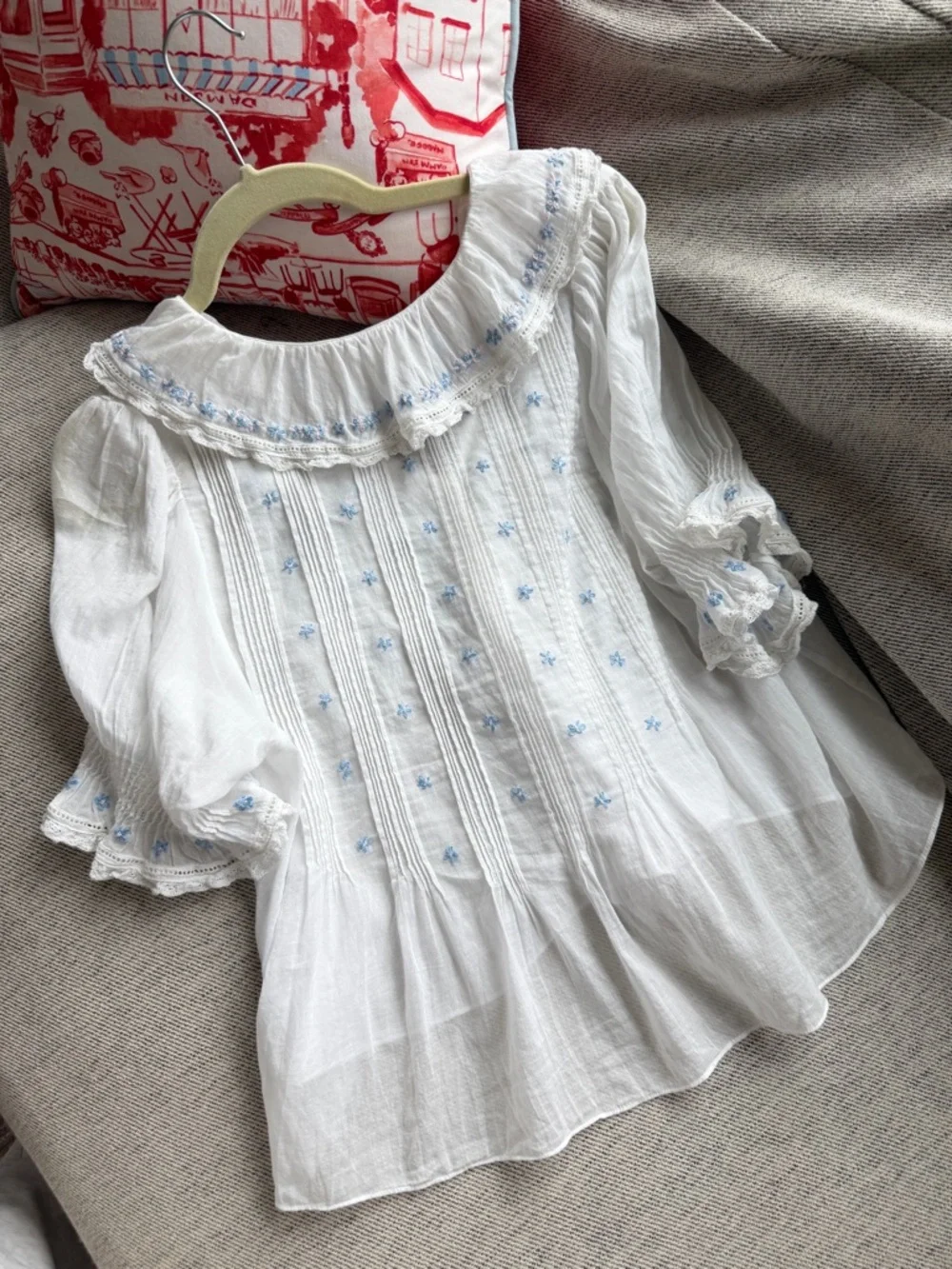 NEW Doen HETTIE HENRI TOP IN SALT XS